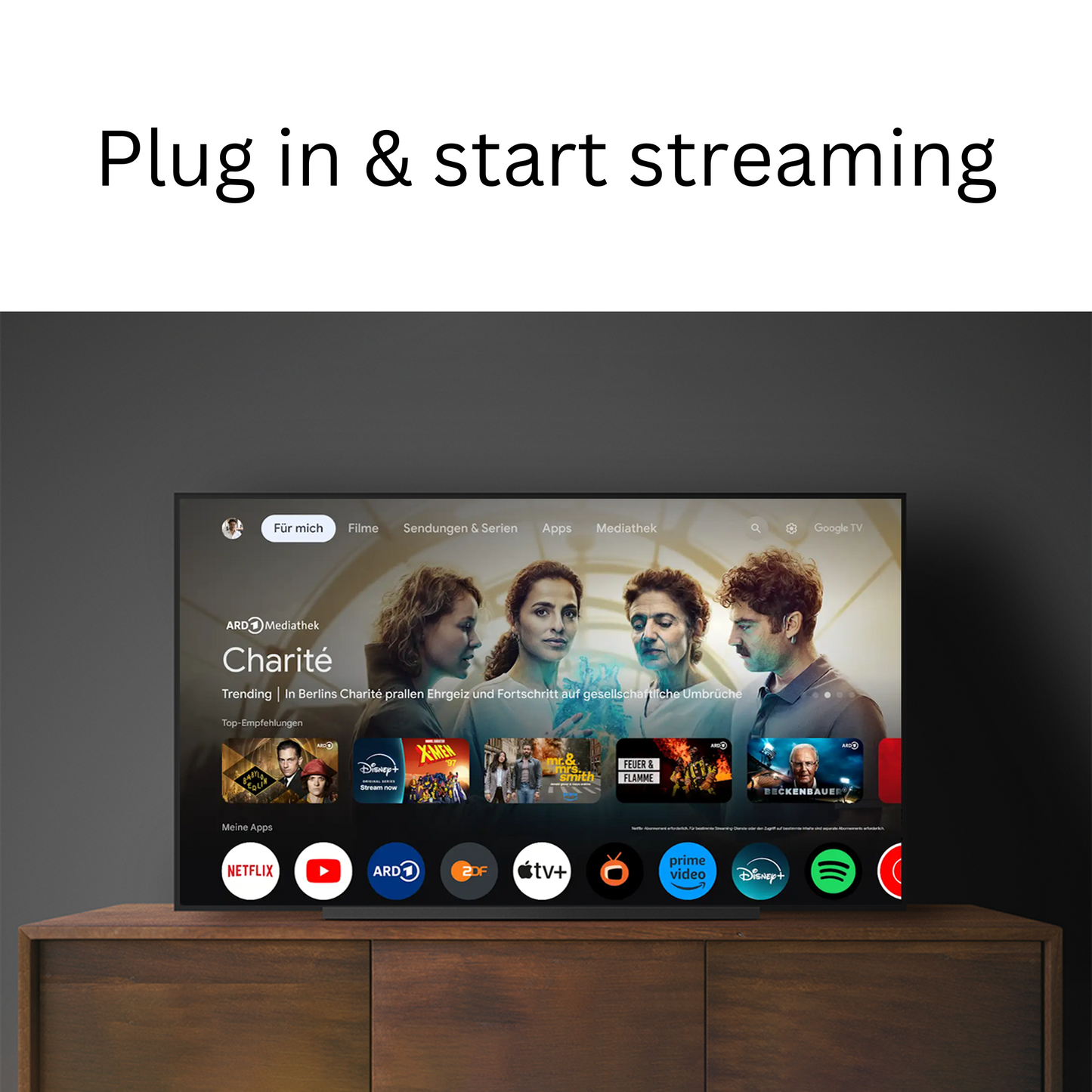 Streaming Box GD2 4K HDR Smart Google TV Android Player