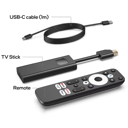 Android TV Stick GD1 4K HDR Smart Streaming Player